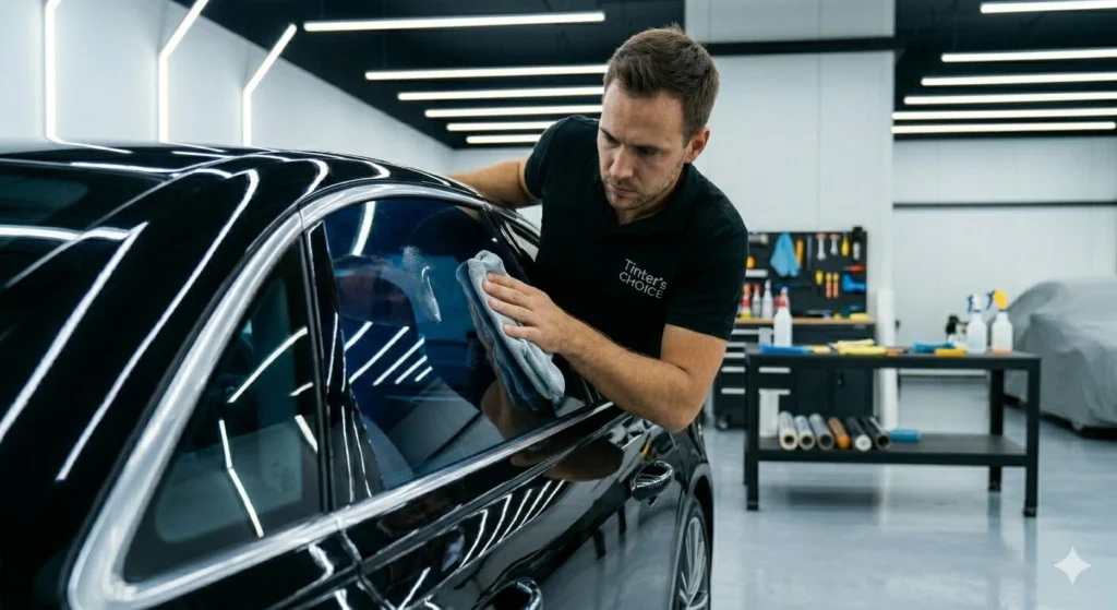 Tinted Work on Car in Orleans