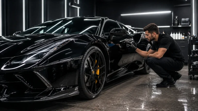 How to detail a sports car